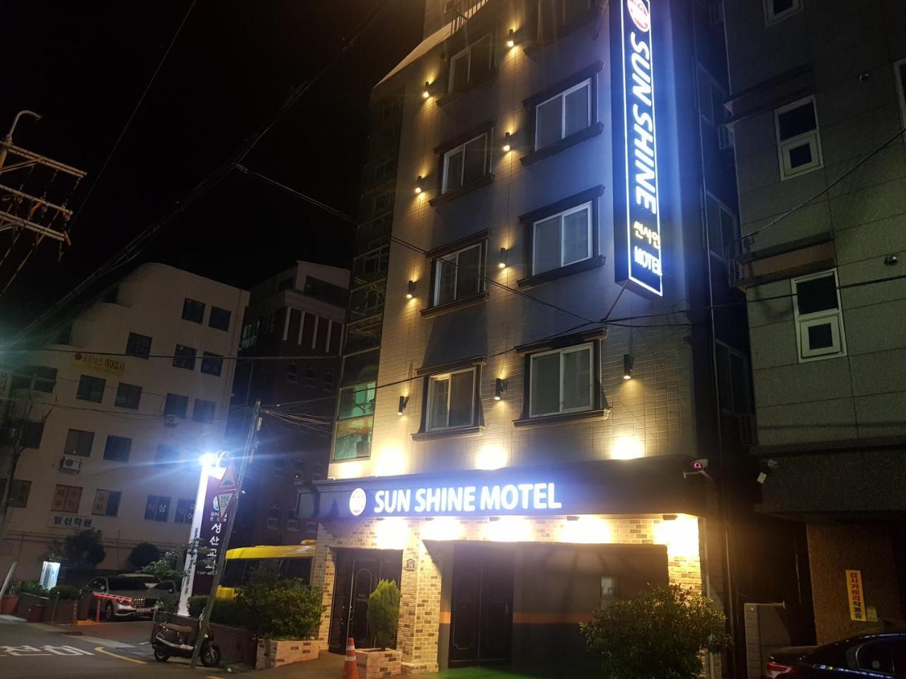 Sunshine Motel Пусан Екстериор снимка