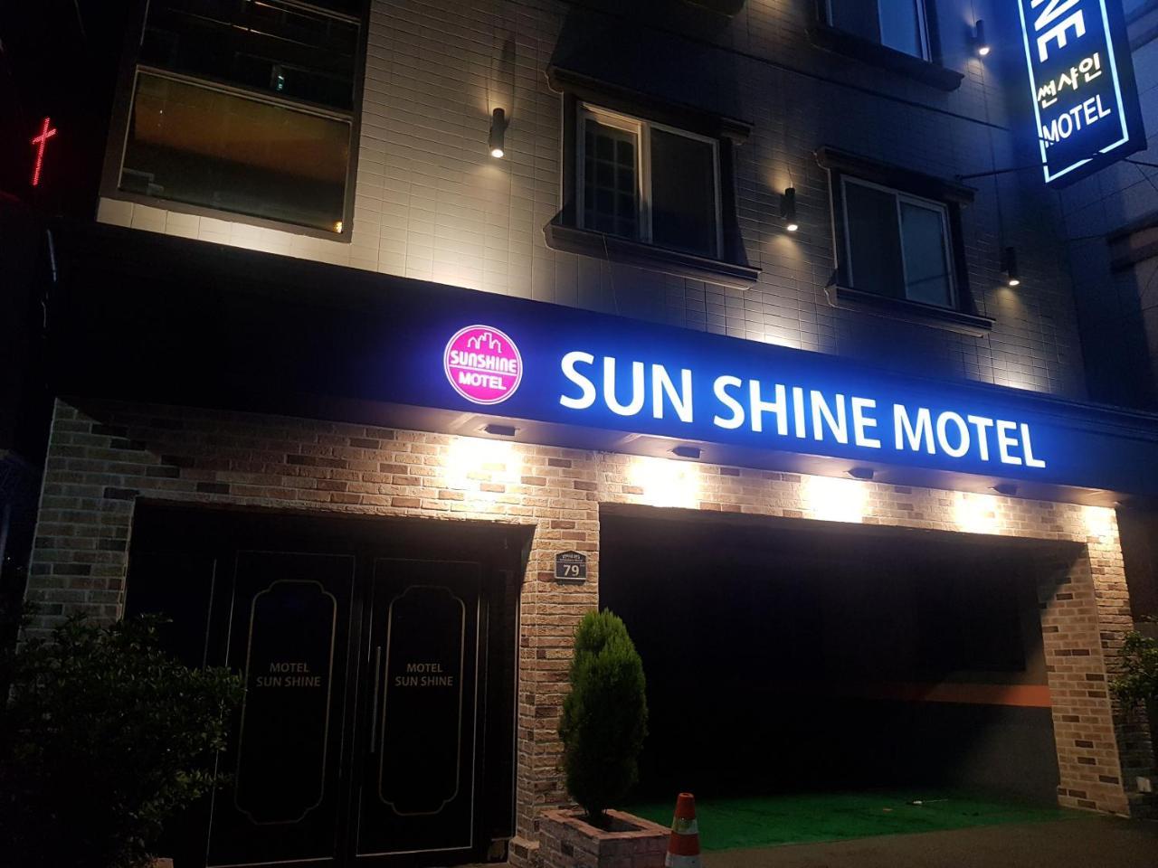 Sunshine Motel Пусан Екстериор снимка